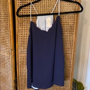 Sweet wanderer polyester dressy tank.